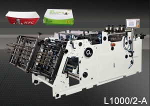 L800-A&L1000/2-A Машина для встановлення лотка для коробки для гамбургерів