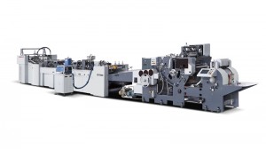 Máquina para fabricar bolsas de papel con alimentación de láminas ZB700C-240