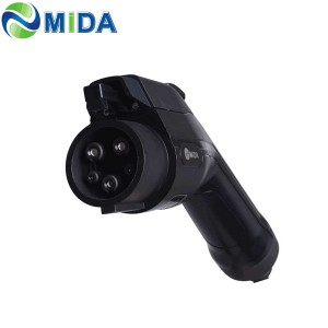 16A 32A 50A SAE J1772 Gun Type 1 Plug EV Charging Connector for Electric Vehicle