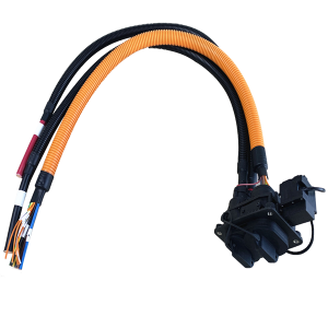 DC 125A 150A 200A type 2 CCS Combo Inlet with 1M Cable