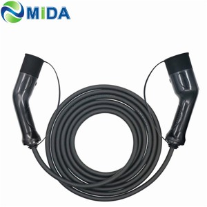 Cable extendido de carga 16A 32A trifásico tipo 2 a tipo 2 EV para cargador de coche eléctrico