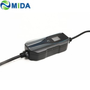 Regulējama strāva IP67 Smart EV lādētāja tips 2 6A 8A 10A 15A mājas tips 2 uzlādes kabelis