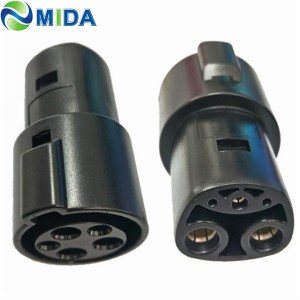 Duosida 60A SAE J1772 zu Tesla Adapter EV Charger Home Charging Connector
