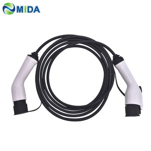 16A 32A EVSE Type1 to Type2 EV Charging Cable Electric Car Charging Station