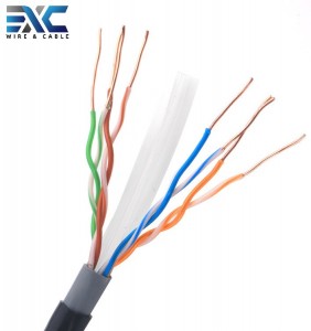 Бързоскоростен външен UTP Cat6a масов кабел