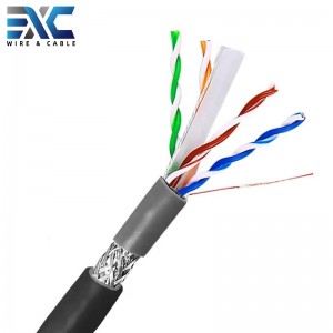 Outdoor Double Shield SFTP Cat7 Cable Bulk