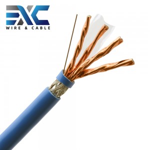 Höghastighets Ethernet SFTP Cat8 Bulk-kabel