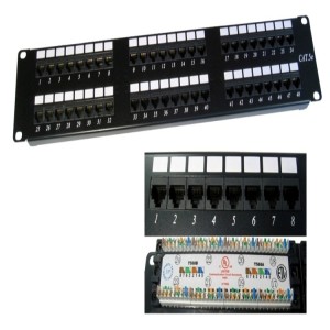 48-portowy panel krosowy Cat5e UTP/FTP