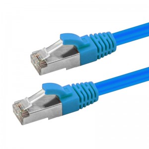 Sürətli ötürmə sürəti FTP Cat6a yamaq kabeli