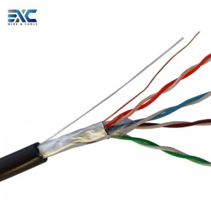 Устойчив на износване външен FTP Cat5e масов кабел