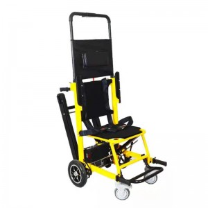 10-инчово голямо колело, сгъваема алуминиева електрическа катерушка за стълби за по-възрастни и инвалиди