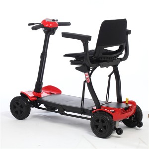 EXC-1003 Sammenleggbare kompakte eldrereise elektriske scootere for eldre og funksjonshemmede