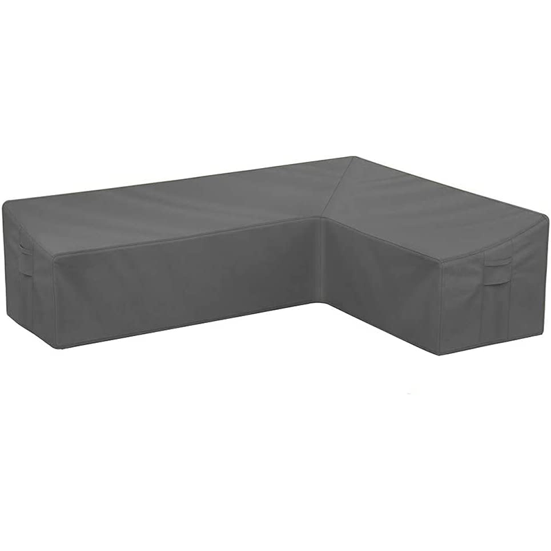 Capa secional para sofá de pátio resistente à prova d'água capa secional para móveis ao ar livre