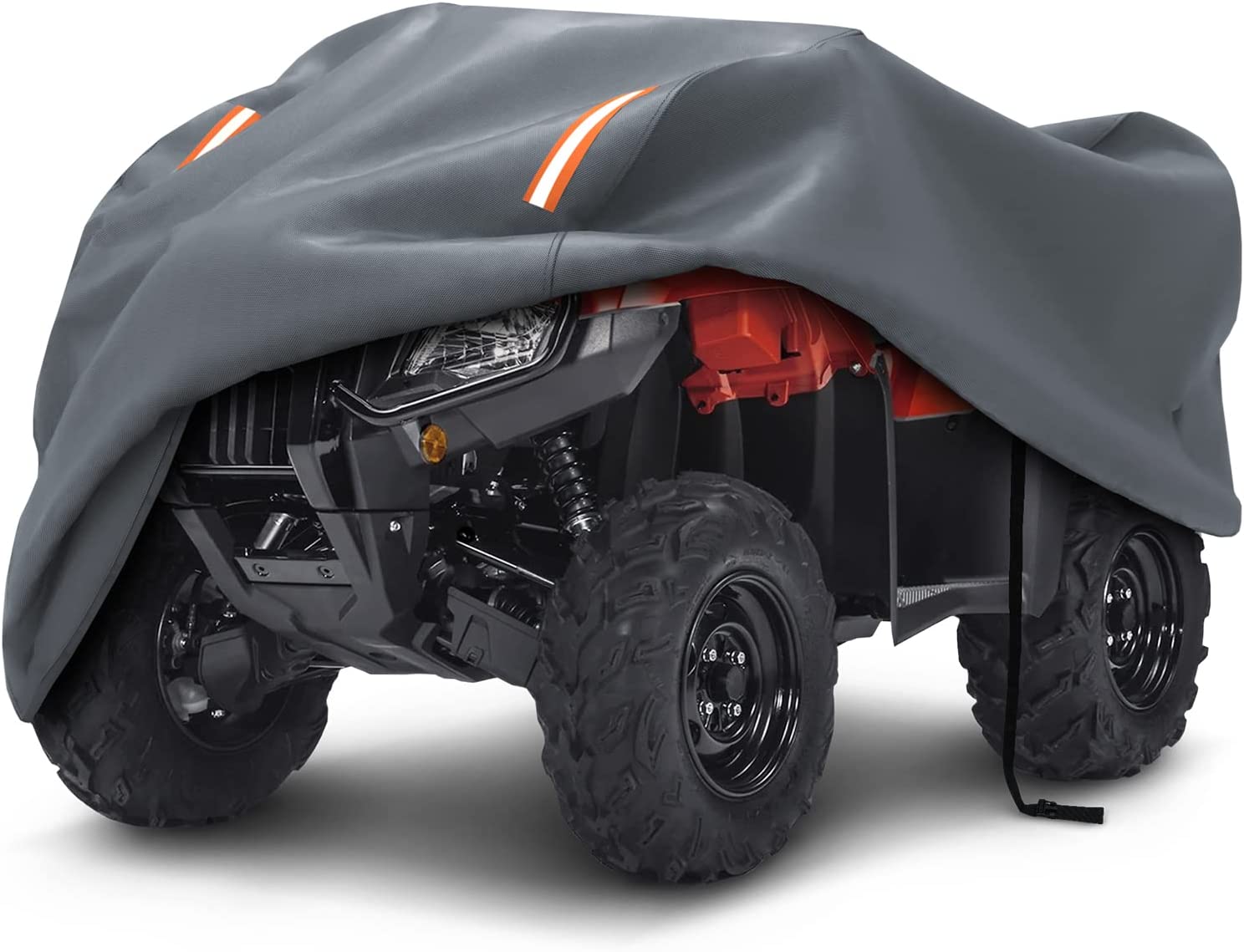 ATV Cover 600D IMPERVIUS ATV Sedes Covers Tutela 4 Wheeler Cover Windproof Lawn Tractor Cover