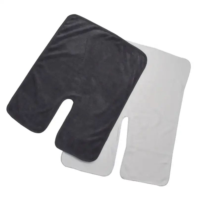 माइक्रोफाइबर स्पा फेसियल तौलिया यू आकार एस्थेटिशियन फेस तौलिया