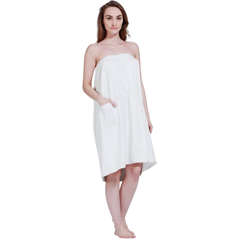 Nisa Doċoċ Wrap Spa Bathrobe Bath Towels Body Wrap