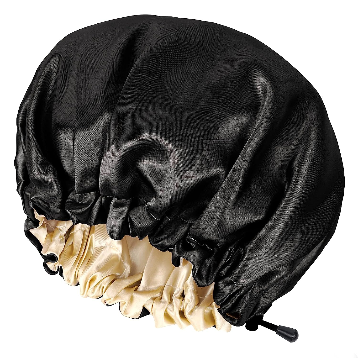 Satin Sleep Cap Double-Sided Sleep Bonnet Adjustable