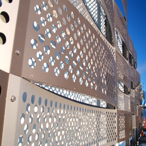 balcony perforated metal plate
