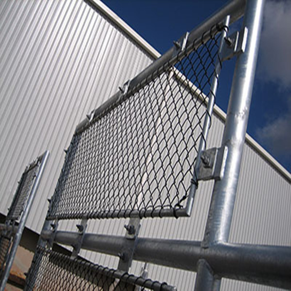 Helipad security fence