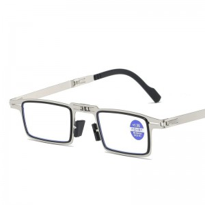 Leesbril van middelbare leeftijd en ouderen leesbril anti-blauw licht intelligente zoom multifunctionele leesbril