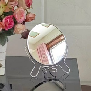 آینه آرایشی برنزه دو طرفه پلاستیکی