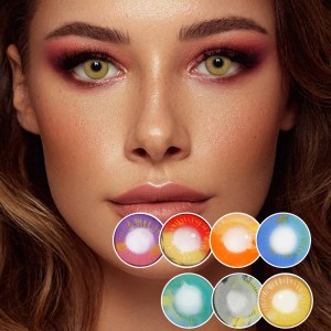 Топла продажба на контактни леќи 2022 Евтини контактни леќи во боја на големо Контакт во боја за Ноќта на вештерките