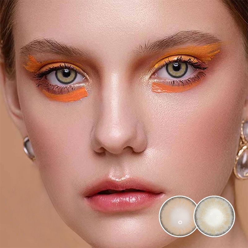 Годишни контактни леќи во природна боја на колекцијата Eyescontactlens Rome Collection