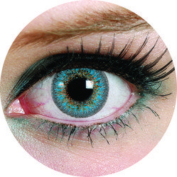 Sicherheit und Wirksamkeit von massenproduzierten farbigen Kontaktlinsen