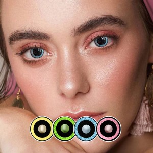 China wholesale Eye Contact Lenses - Eyescontactlens Nebula Collection yearly crazy color contact lenses – EYESCONTACTLENS