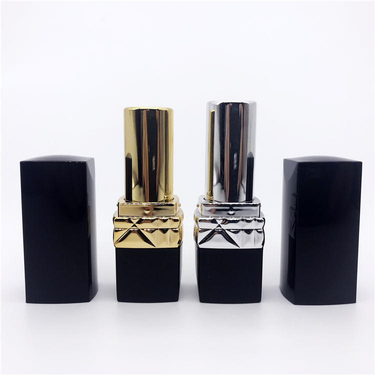 Custom Print Luxury Metallic Sleeve Square Lipstick Packaging