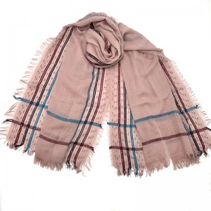 TR jacquard weave print scarf កន្សែងពោះគោរបស់ស្ត្រី Shawl Xu Xu