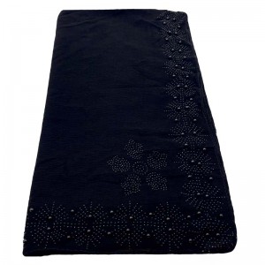 Լրացուցիչ սև շարֆ Կան մարգարիտներ Հատկապես յուրահատուկ կանացի շարֆ