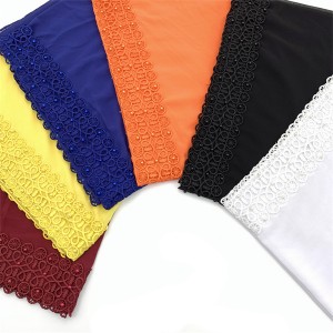 Цветной шифоновый шарф