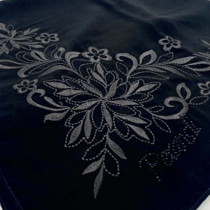Kerchief Corner ຖັກແສ່ວ exquisite ຜ້າພັນຄໍຂອງແມ່ຍິງ Muslim ຂອງ embroidery Advanced