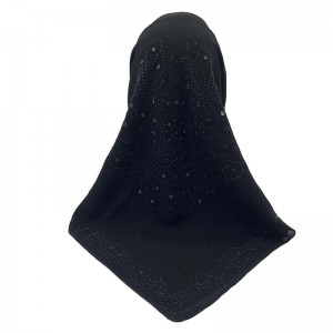 L side hot drill scarf ຜ້າພັນຄໍບັນຍາກາດຊັ້ນສູງ Iraqi headscarf