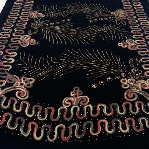 Multicolor Embroidered Hot drill scarf Vakadzi sikavha