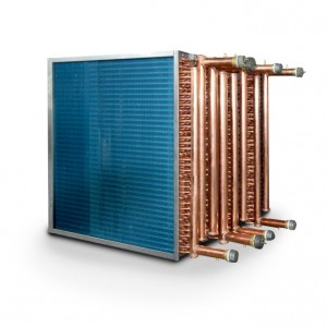 Copper tubes with aluminum Cooling evaporator coil