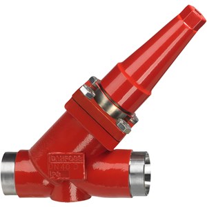 Stop and regulating valves