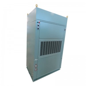 Shell and tube type of water cooled Package air conditioners