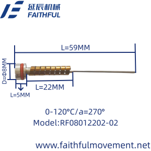 RF08012202-02-מכלול קפיצים דו-מתכתי למדחום