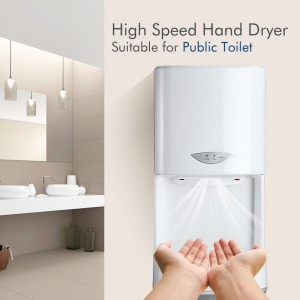 FALIN FL-2018 Commercail Automatic Hand Dryer High Speed Sensor Electric Hand Dryer For Toilet