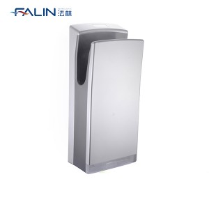 FALIN FL-2026 Automatic Hand Dryers ABS Plastic Commercial Wall Mounted Touchless Double Side Air Blade Jet Hand Dryer