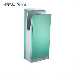 FALIN FL-2026 Automatic Hand Dryers ABS Plastic Commercial Wall Mounted Touchless Double Side Air Blade Jet Hand Dryer