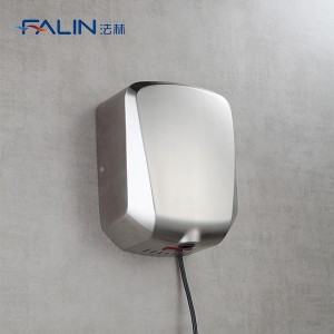 Wholesale Price Hand Dryer Bathroom - FALIN FL-3002 Automatic Stainless Steel High Speed Jet Air Hand Dryers,Wall Mounted Hand Dryer With Hepa Filter – Falin