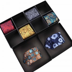 Custom floral  Cufflink Gift  tie Sets