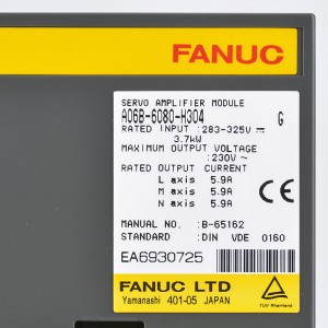 Fanuc ไดรฟ์ A06B-6080-H301 Fanuc เครื่องขยายเสียงเซอร์โว moudle A06B-6080-H302 A06B-6080-H303 A06B-6080-H303