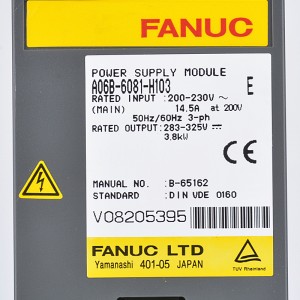 Fanuc ડ્રાઇવ A06B-6081-H103 Fanuc સર્વો એમ્પ્લીફાયર માઉડલ