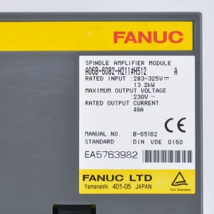 Fanuc ड्राइभ A06B-6082-H211 Fanuc सर्वो एम्पलीफायर moudle A06B-6082-H211#H510 #H511 #H512
