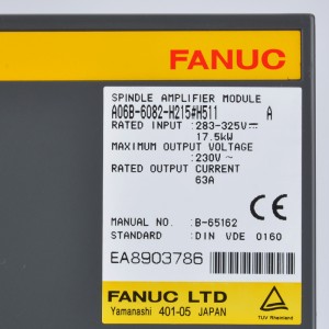 Tiomáineann Fanuc A06B-6082-H215 Módúl amplifier servo Fanuc A06B-6082-H215#H510 #H511 #H512