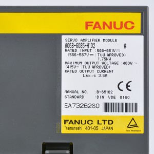 Fanuc fiert A06B-6085-H103 Fanuc Servo Verstärker Moudle A06B-6085-H102 A06B-6085-H104 A06B-6085-H204 A06B-6085-H206
